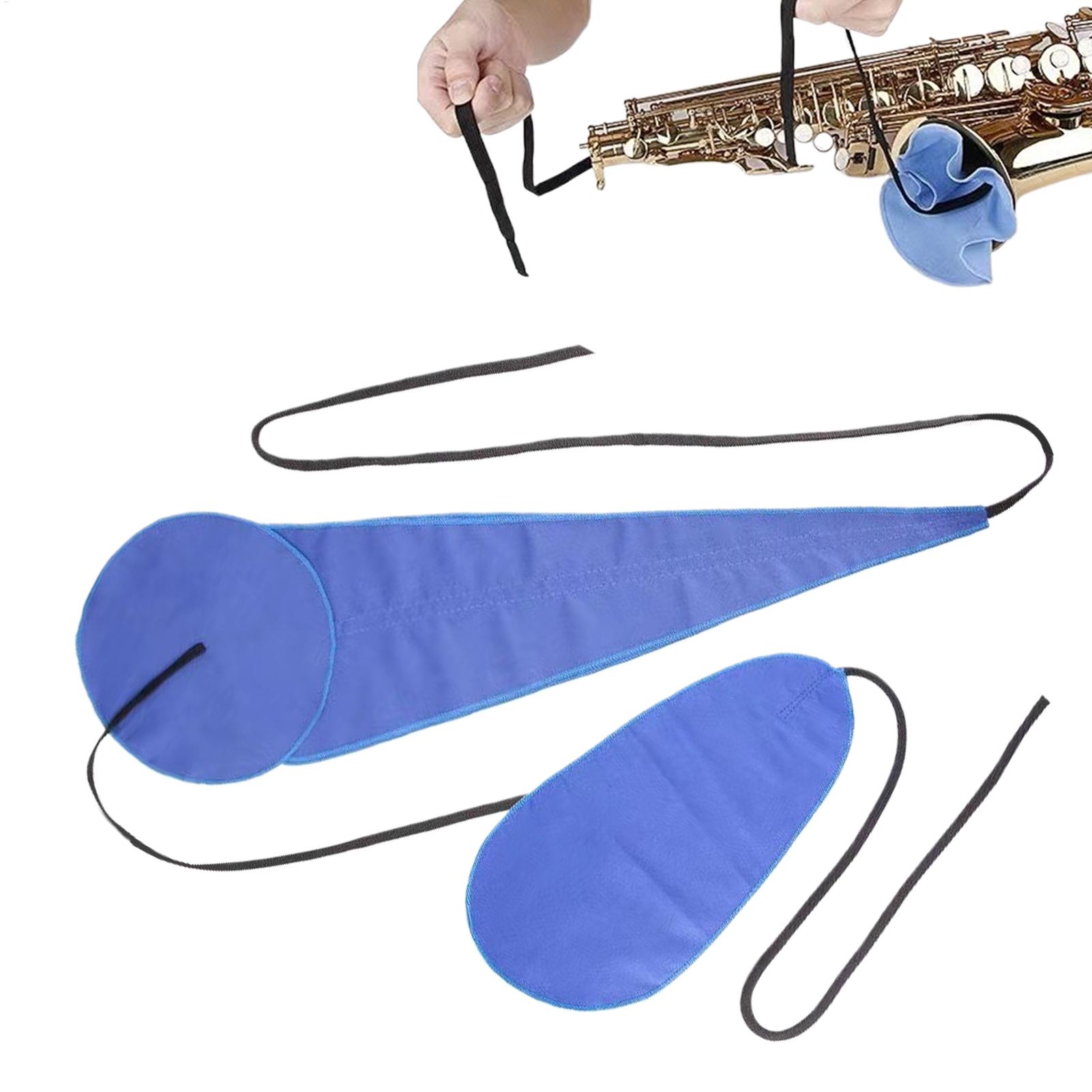 Musical Instrument Africa - Zestaw do czyszczenia saksofonu, 2 sztuki,