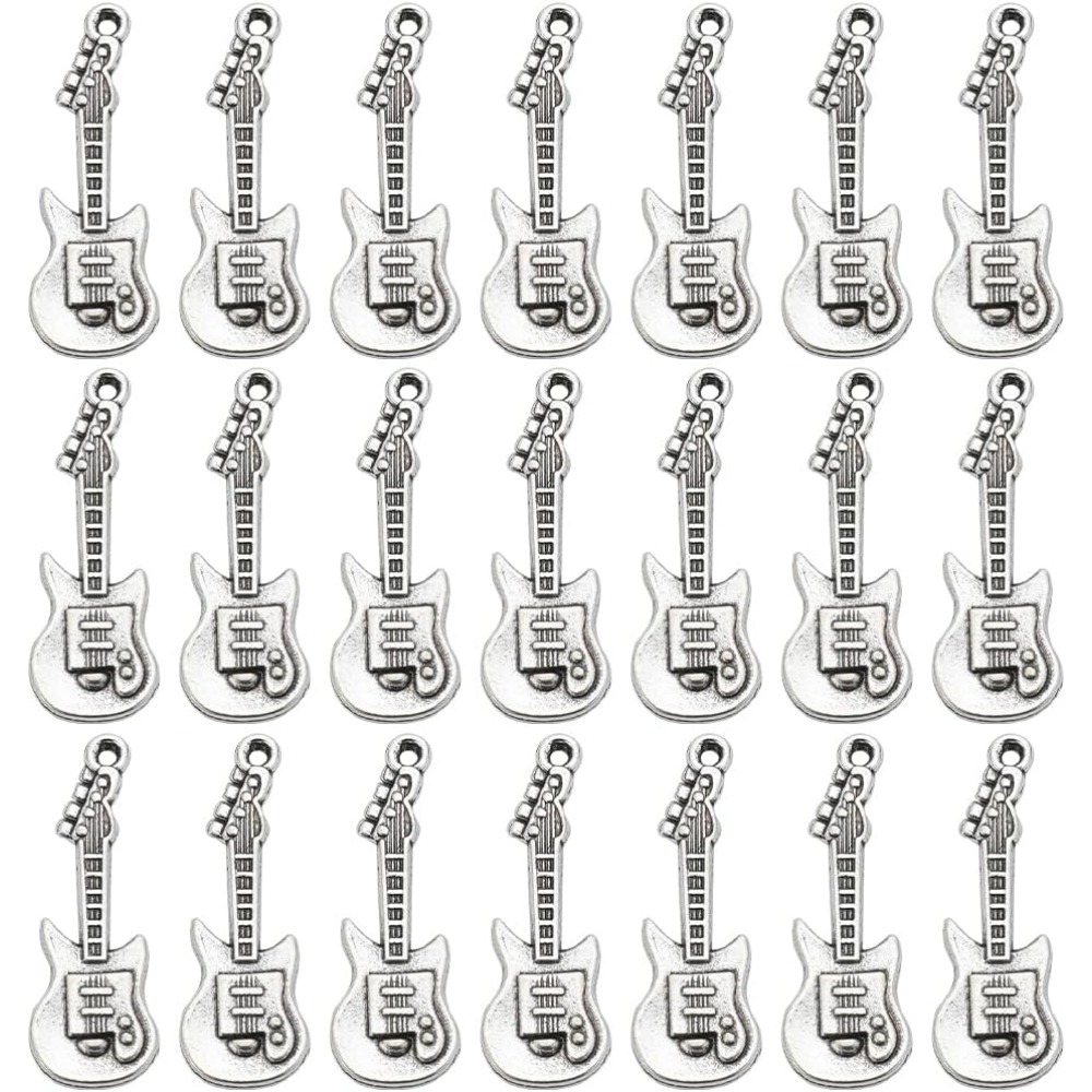 Musical Instrument Kit - 1 pudełko 50 sztuk Vintage gitara