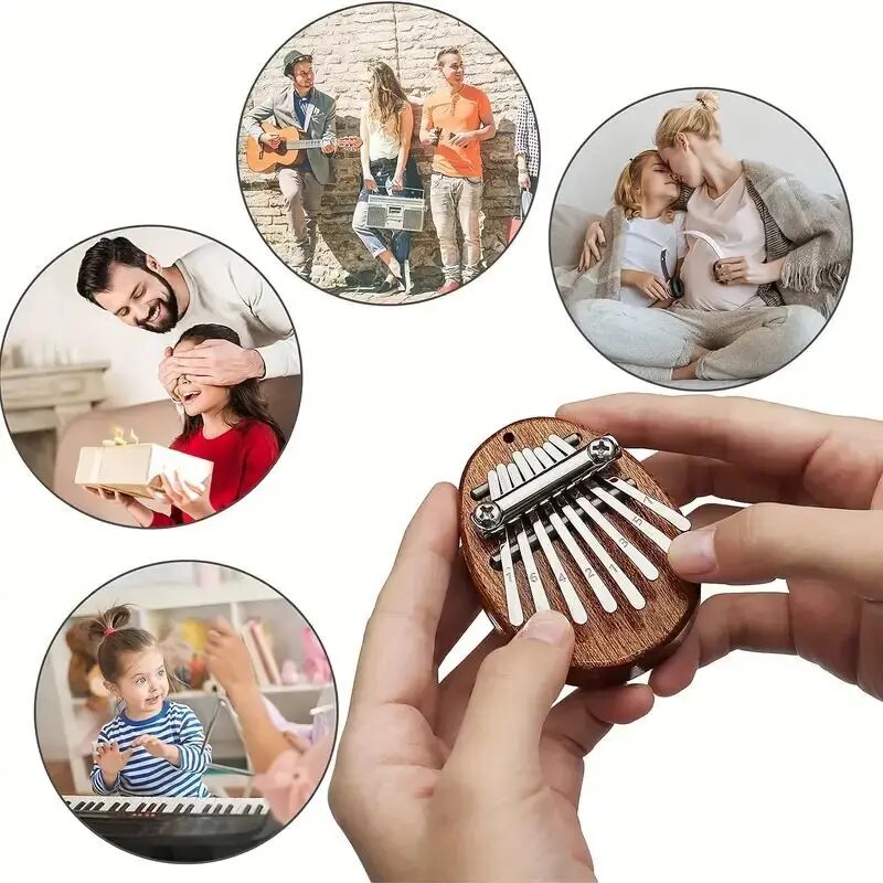 8 klawiszy Mini drewniane Kali – Musical Instrument Marimba recenzja i cena