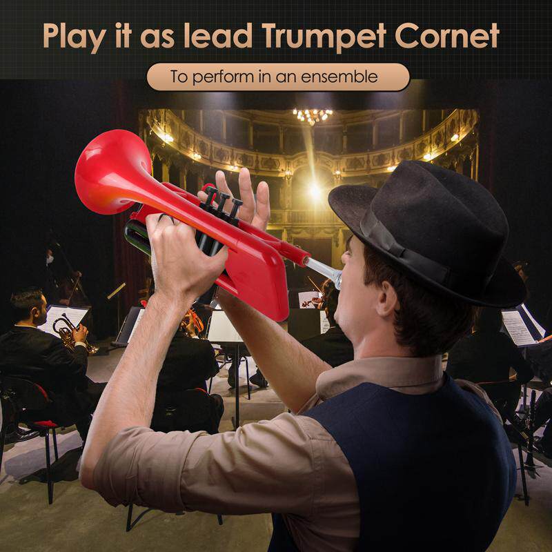 Kornet B-flat, instrument dęty – Musical Instrument Cornet recenzja i cena