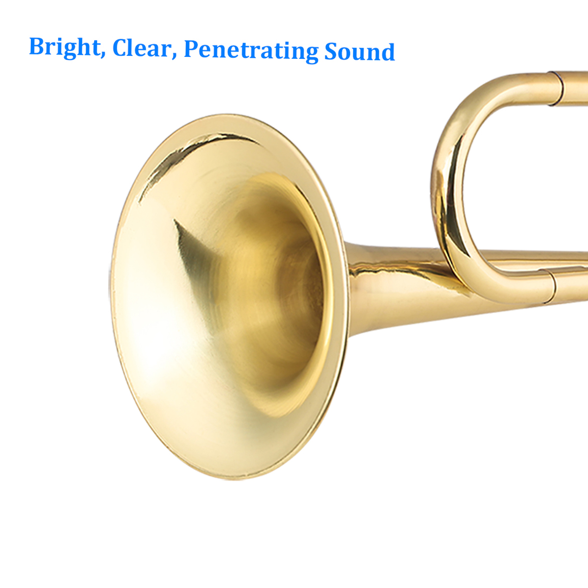 Mosiężna trąbka C Bugle Call P – Musical Instrument Cornet recenzja i cena