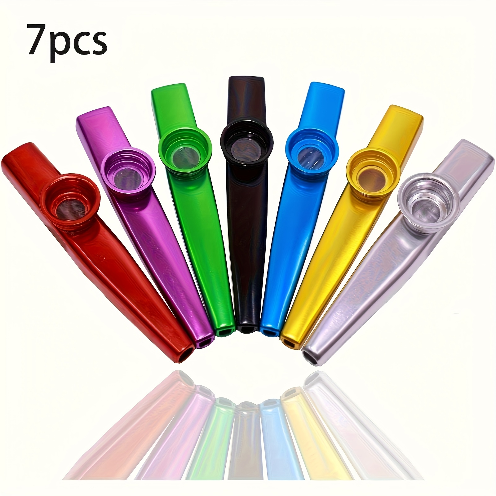 7 szt. Metalowe Kazoo Prosty D – Musical Instrument Kazoo recenzja i cena