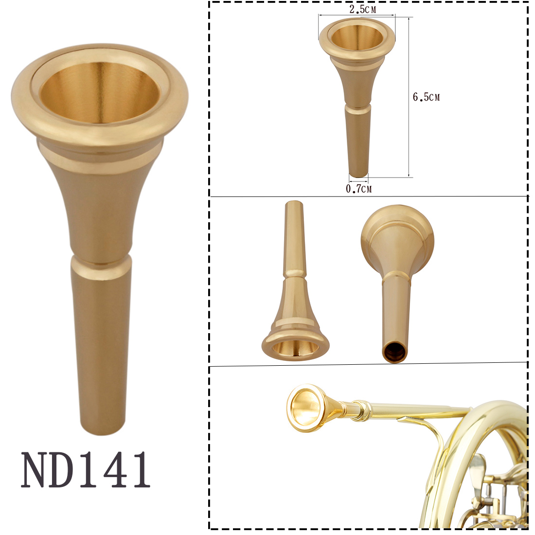 SLADE Ustnik do trąbki dętej O – Musical Instrument Cornet recenzja i cena