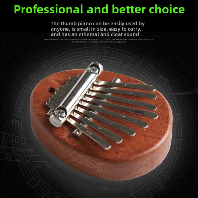 8-klawiszowa Mini Drewniana Ka – Musical Instrument Marimba recenzja i cena