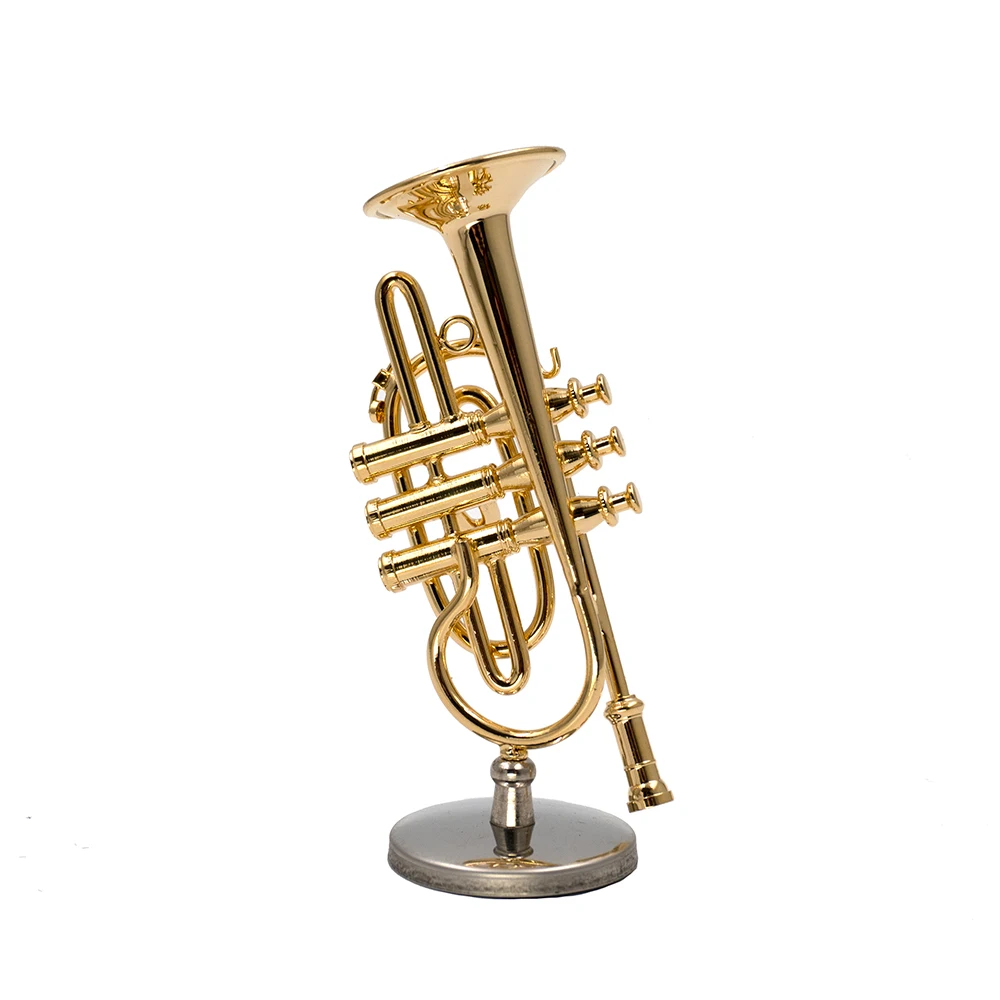 1 sztuk miniaturowy miedziany  – Musical Instrument Cornet recenzja i cena