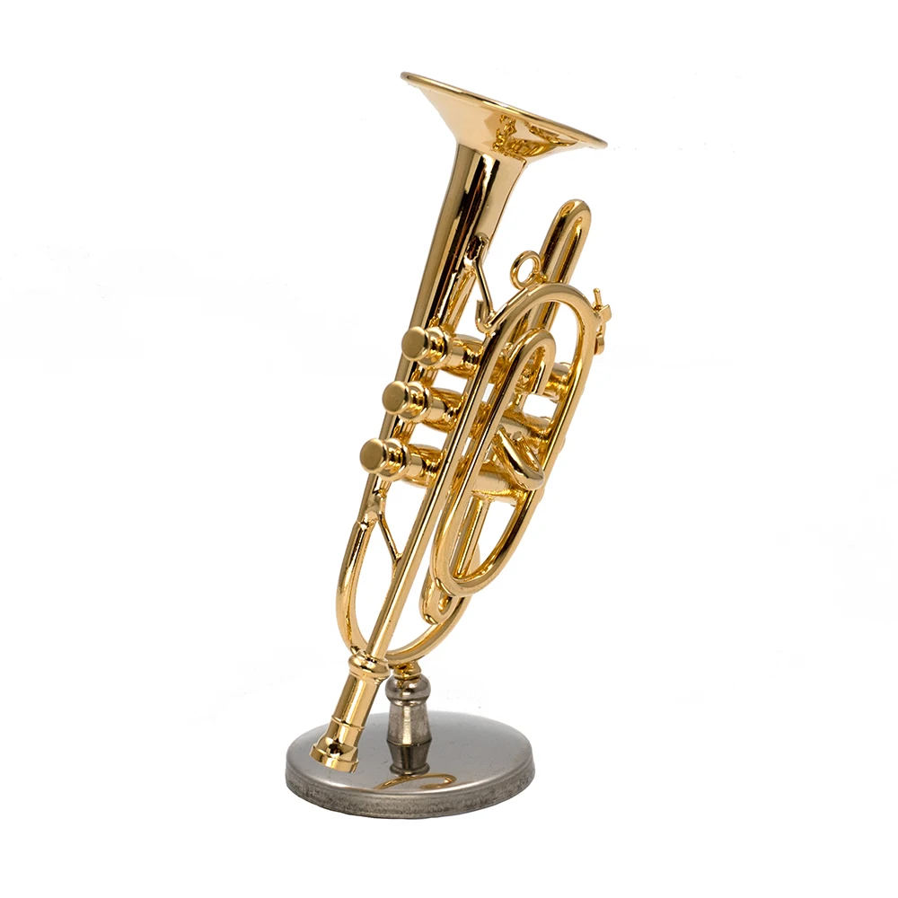 1 sztuk miniaturowy miedziany  – Musical Instrument Cornet recenzja i cena
