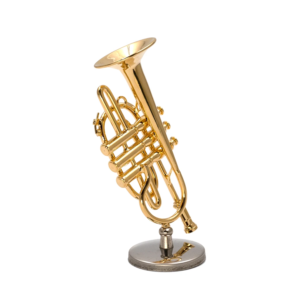 1 sztuk miniaturowy miedziany  – Musical Instrument Cornet recenzja i cena