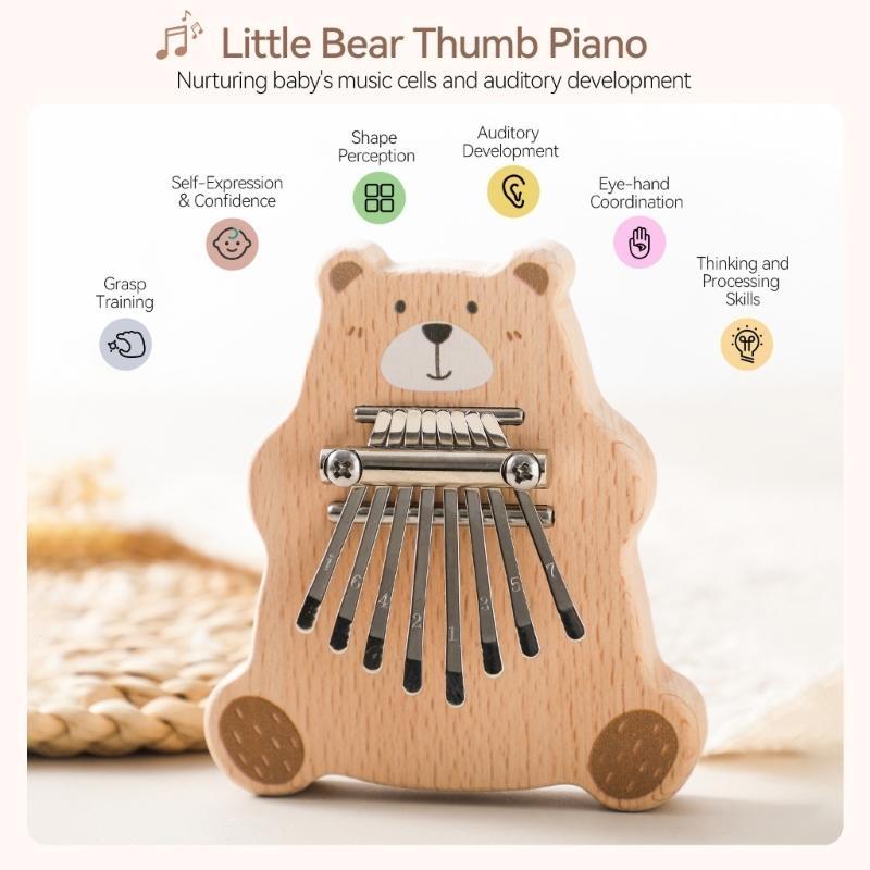 Drewniana marimba 7-klawiszowa – Musical Instrument Marimba recenzja i cena