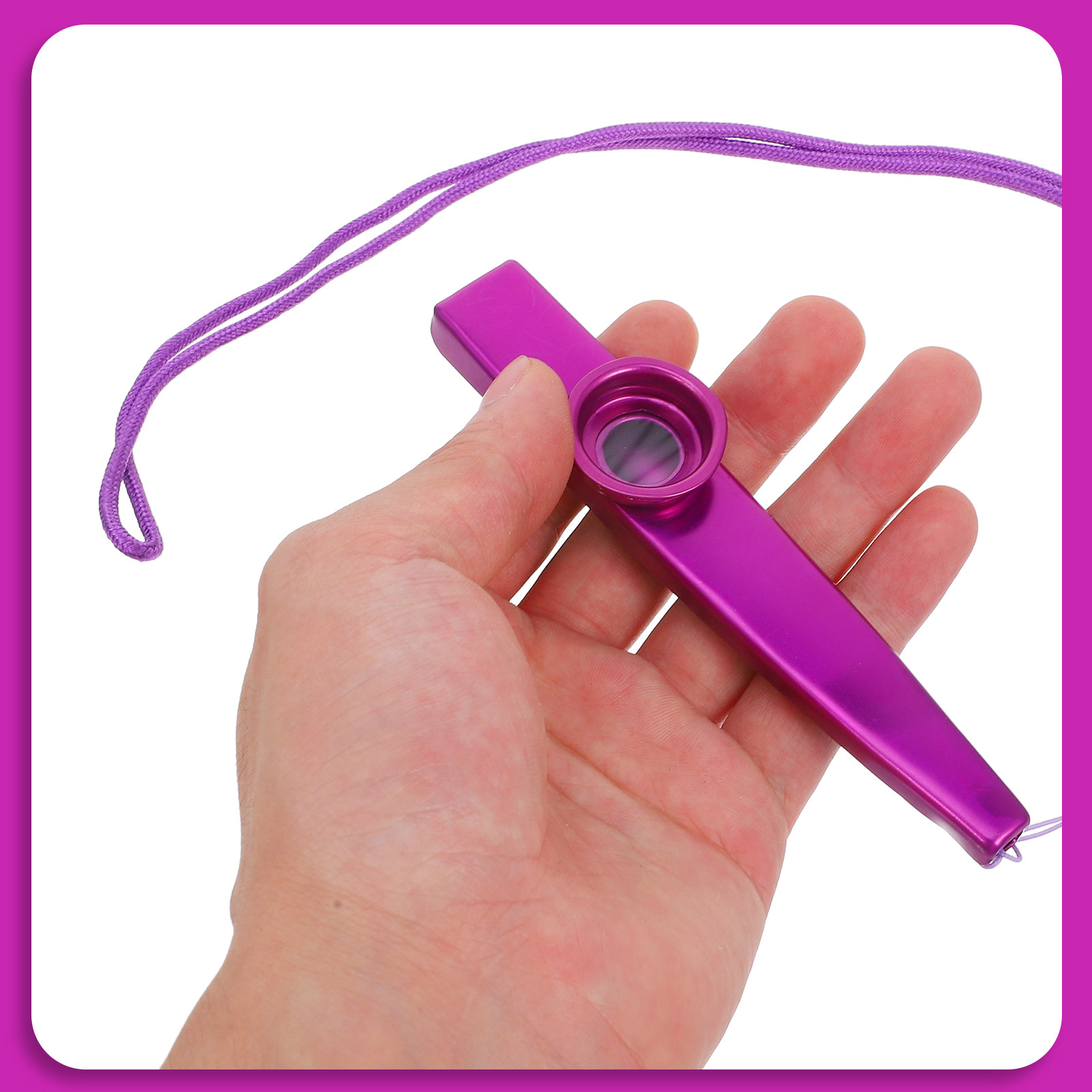 1 zestaw metalowego kazoo – pr – Musical Instrument Kazoo recenzja i cena