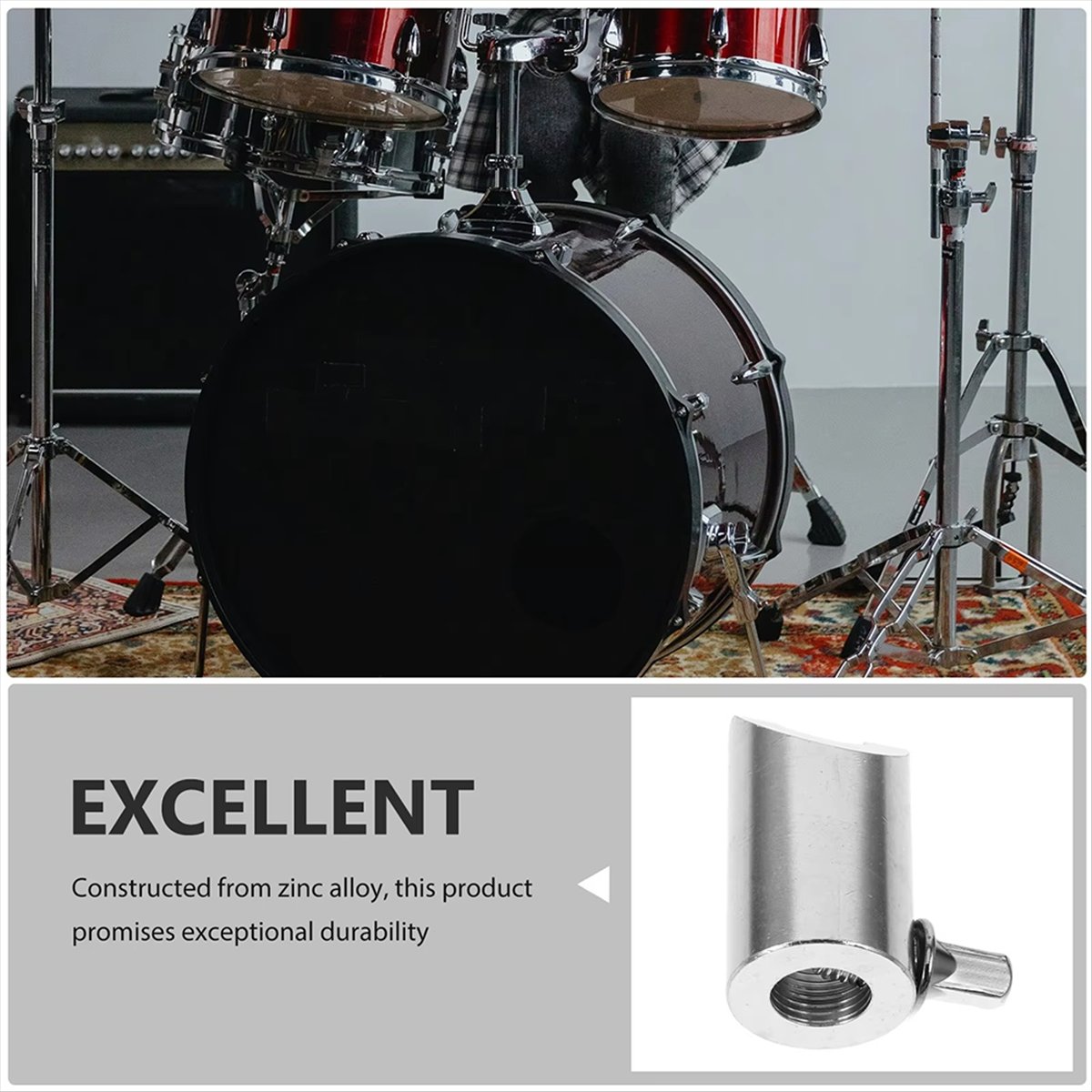 Nowy uchwyt na talerze, ramię  – Musical Instrument Kit recenzja i cena